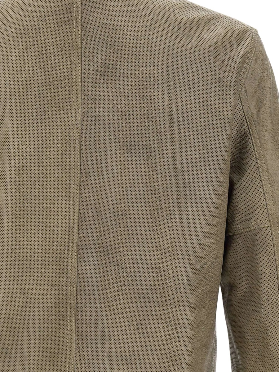 Geaca de piele Belstaff neutra din piele - Img 4
