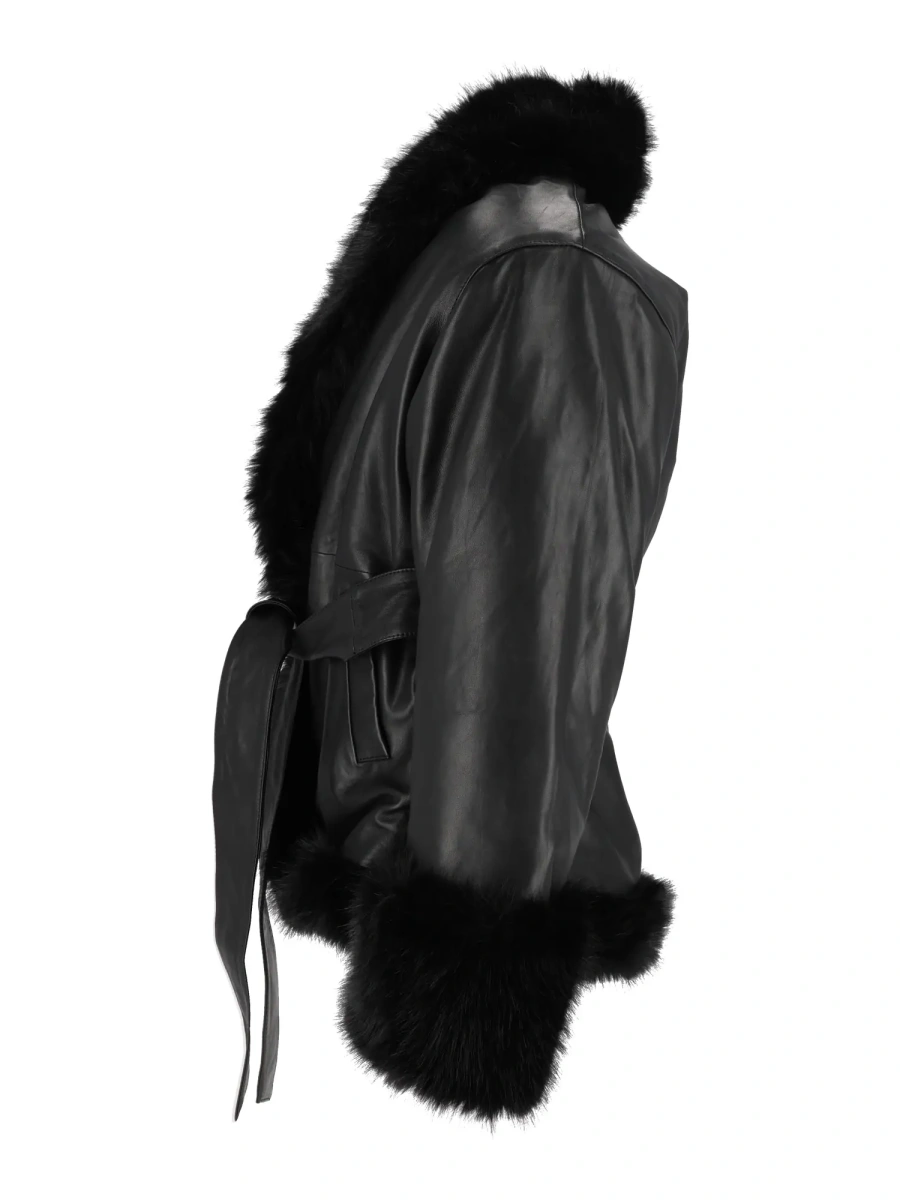 Geaca de Piele DONATELKA LEATHER JACKET - Img 2
