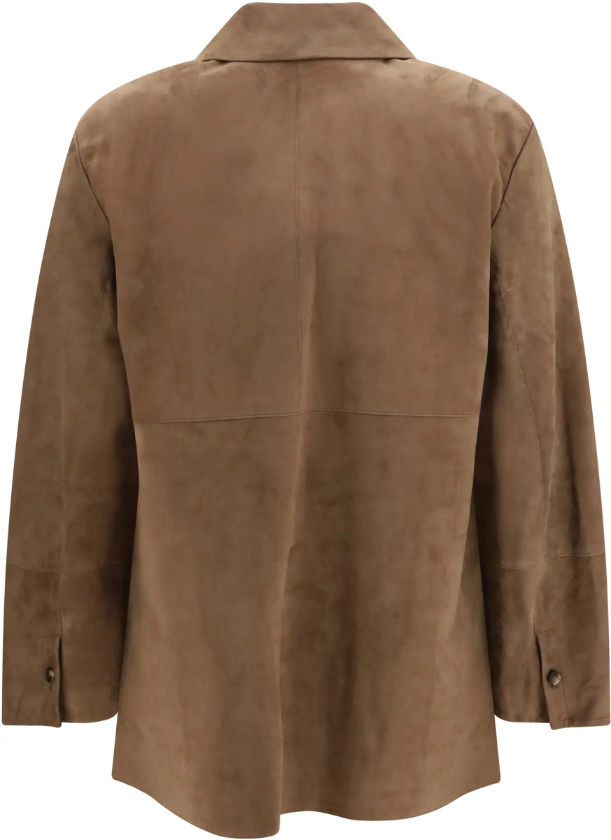 Geaca de Piele Gocce suede Jacket - Img 2
