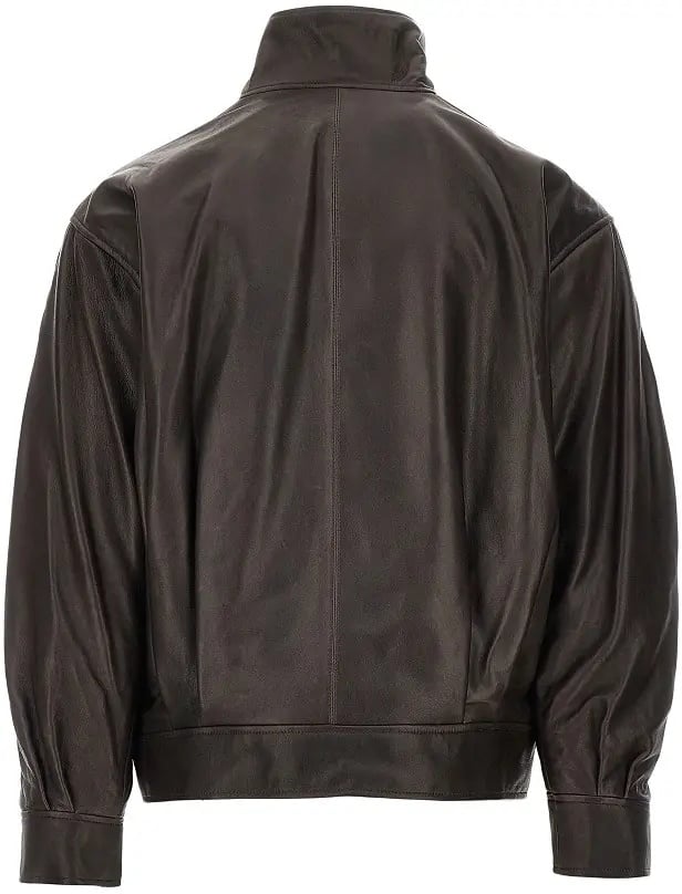 Geaca de Piele 'Paulo' nappa leather bomber jacket - Img 3