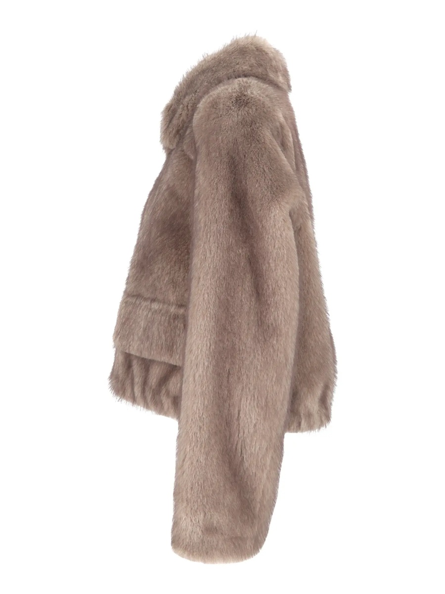Geaca de Piele WOMAN FAKE FUR JACKET - Img 2