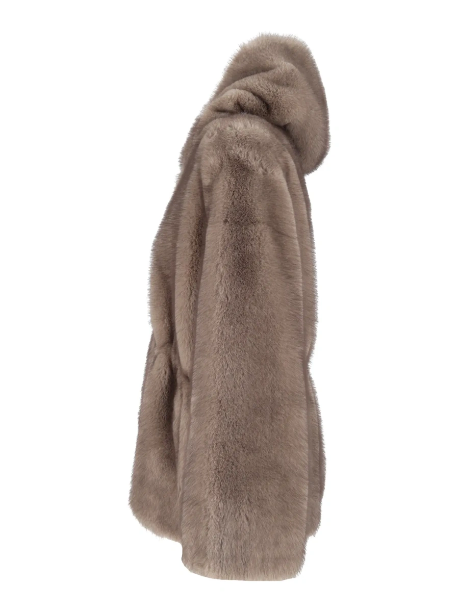 Geaca de Piele WOMAN FAKE FUR JACKET - Img 2