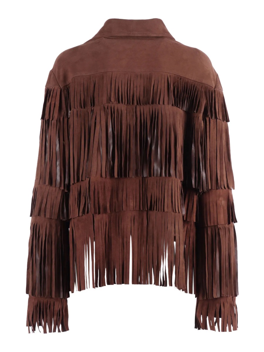 Geaca de Piele WOMAN GOAT SUEDE LEATHER JACKET - Img 2