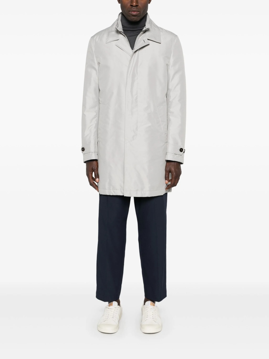 Geaca Parka Fay gri din polyester - Img 2