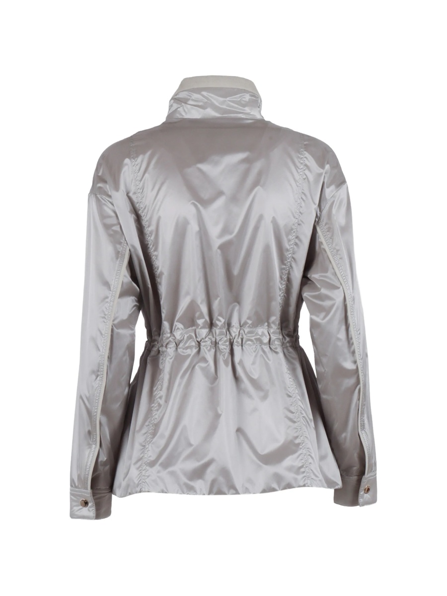 Geaca Parka Moorer gri din polyester - Img 2