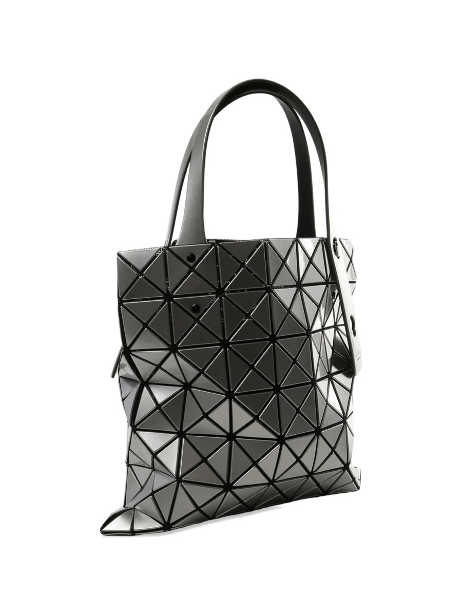 Geanta de mana BAO BAO ISSEY MIYAKE argintie din pvc - Img 2