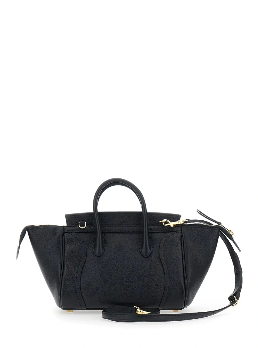 Geanta de mana Céline neagra din piele 'Luggage' - Img 2