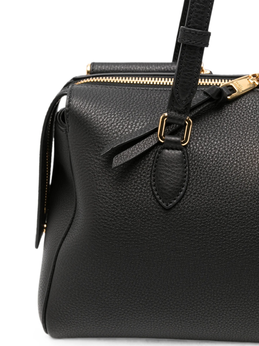 Geanta de mana Dolce &amp; Gabbana neagra din piele si pvc - Img 4