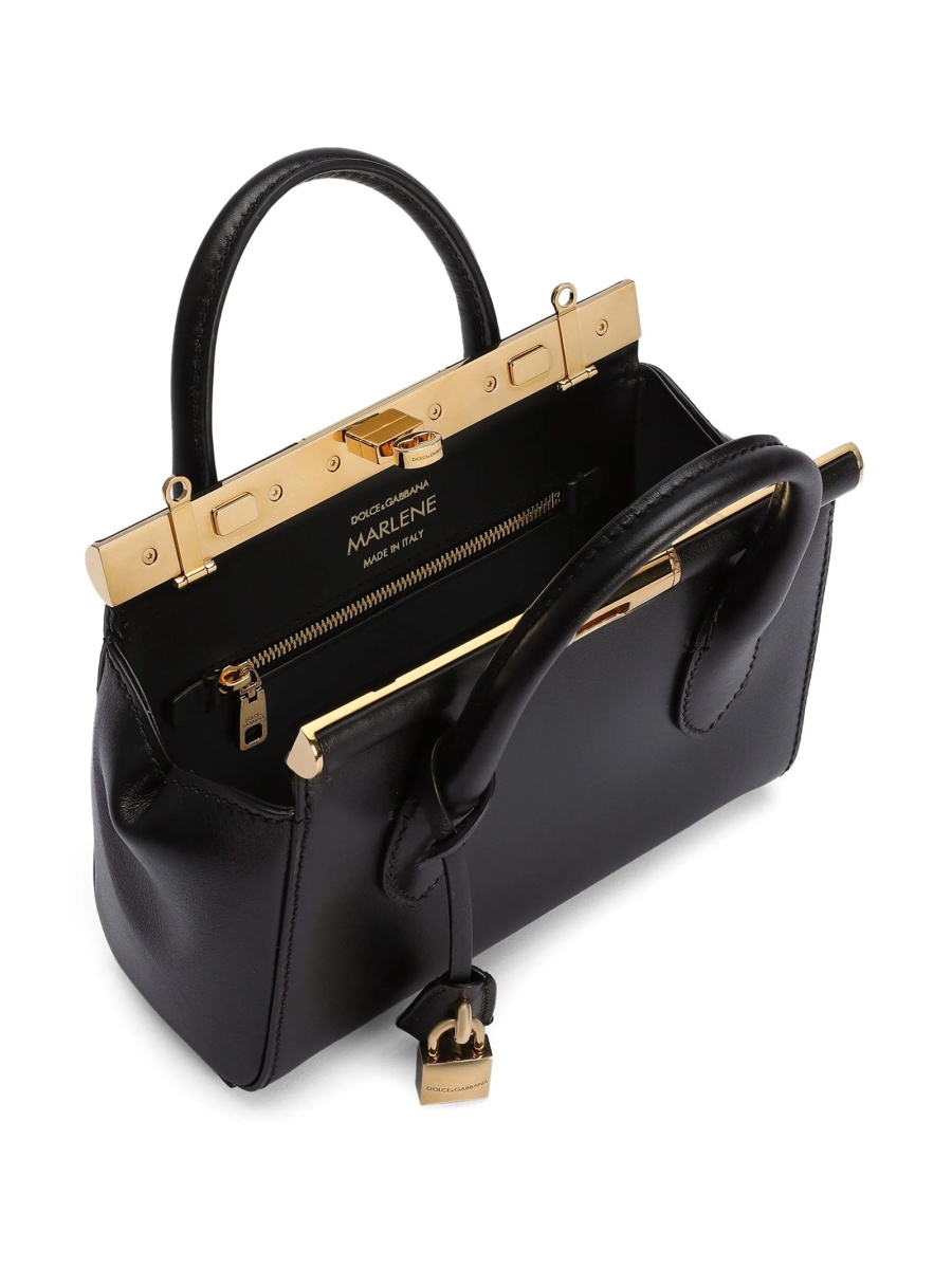 Geanta de mana Dolce &amp; Gabbana neagra din piele - Img 5