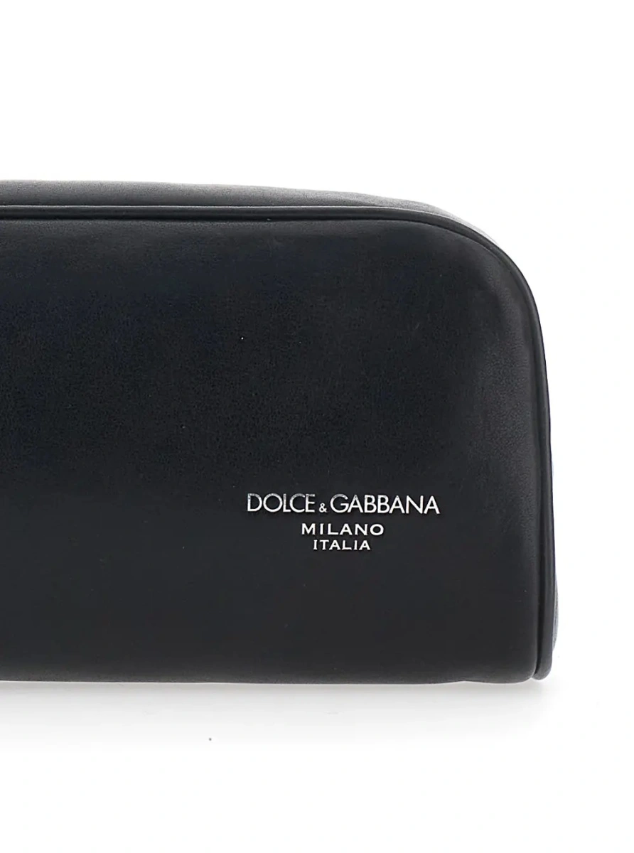 Geanta de mana Dolce &amp; Gabbana neagra din piele - Img 3