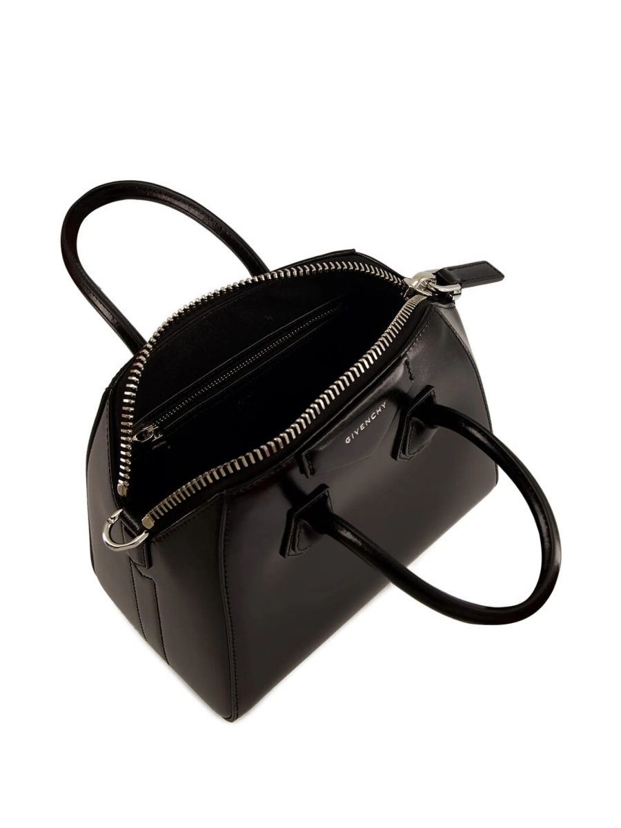 Geanta de mana Givenchy antigona neagra din piele - Img 2