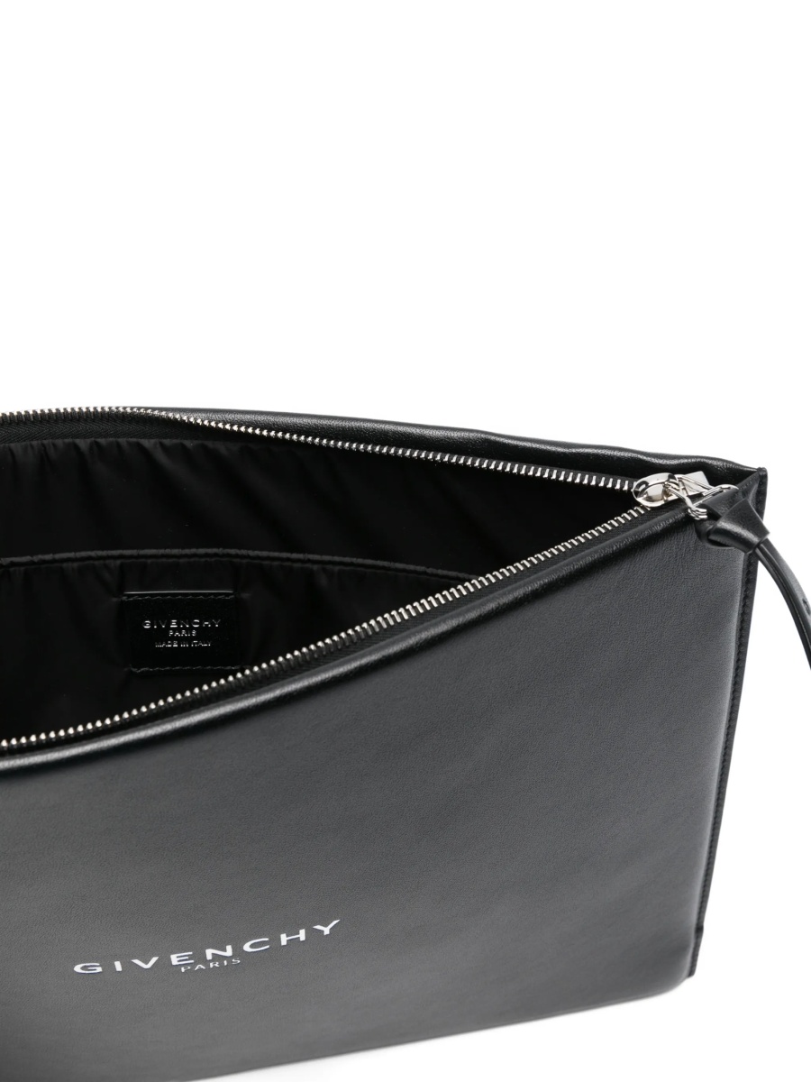 Geanta de mana Givenchy antigona neagra din piele - Img 5