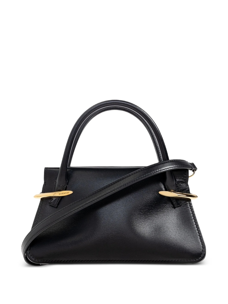 Geanta de mana Givenchy neagra din piele - Img 4