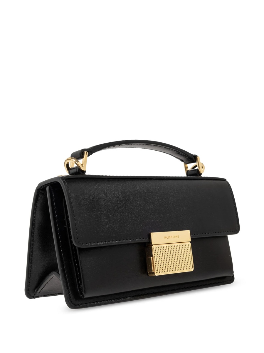 Geanta de mana Golden Goose neagra din piele - Img 4