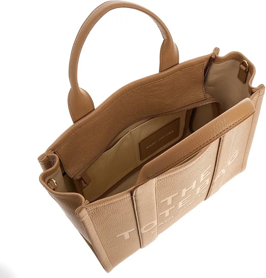 Geanta de mana Leather medium tote bag - Img 3