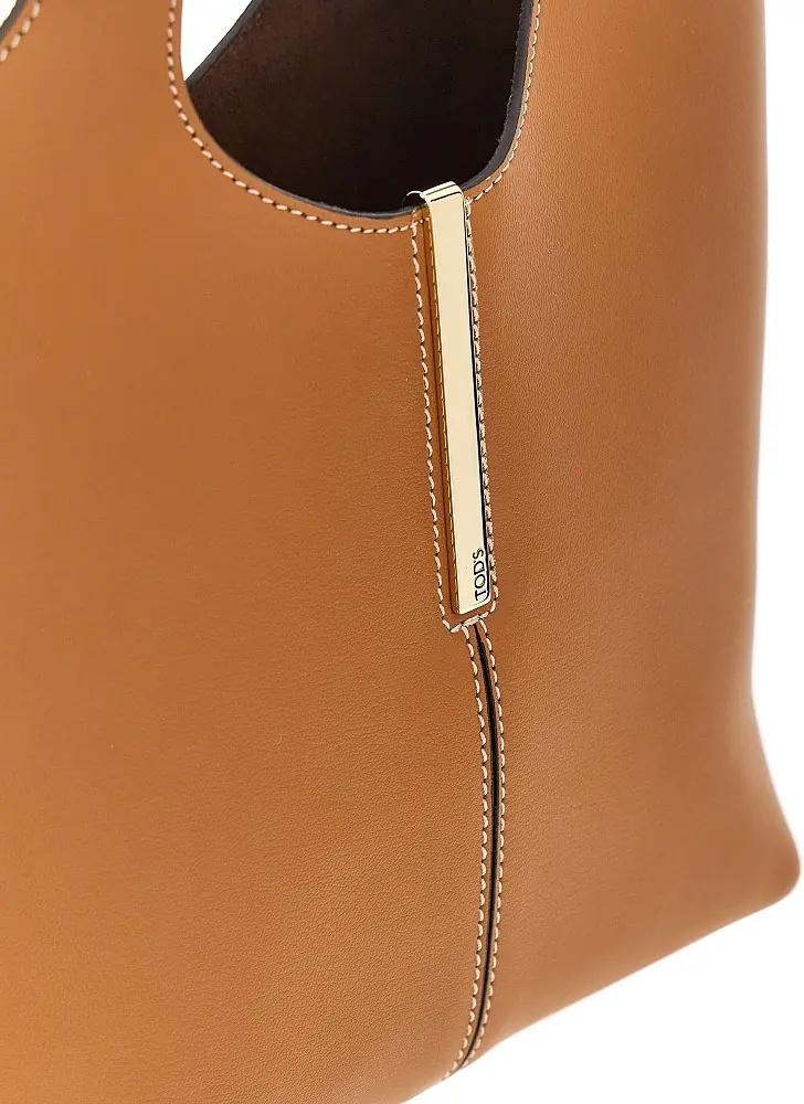 Geanta de mana Leather mini Tote shopping bag - Img 4