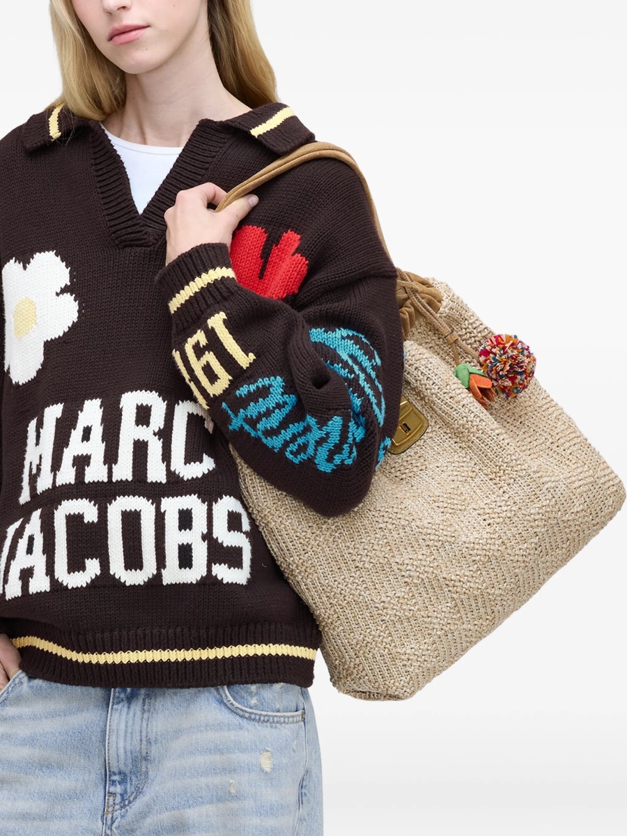 Geanta de mana Marc Jacobs neutra din polietilena - Img 2