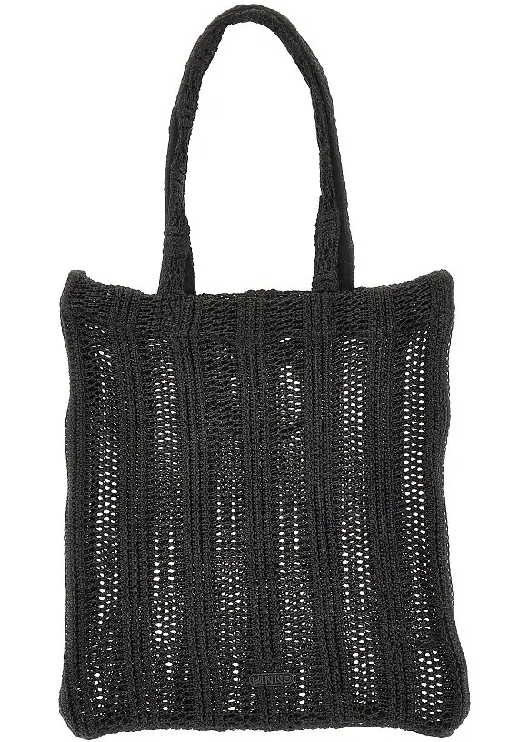Geanta de mana Medium faux raffia Easy Tote Bag - Img 2