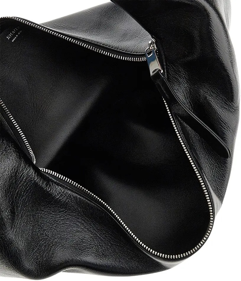 Geanta de mana Medium 'Olivia' leather hobo bag - Img 3