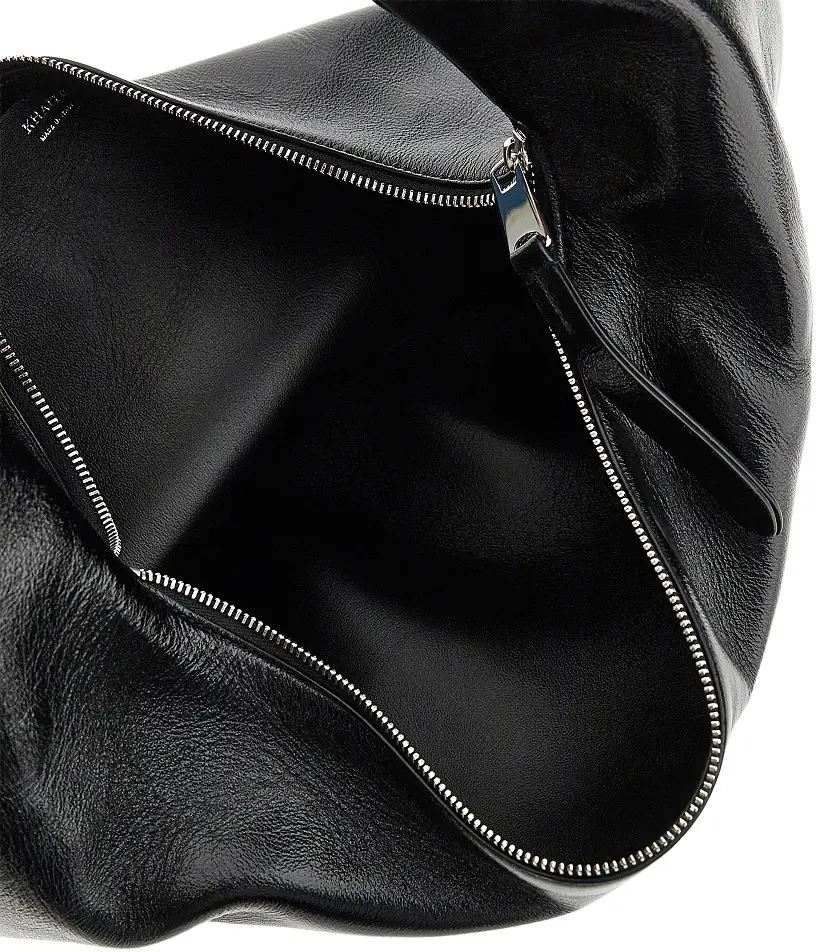 Geanta de mana Medium 'Olivia' leather hobo bag - Img 3