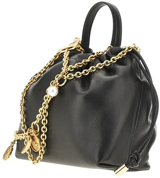 Geanta de mana 'Mini Chloé Icons' leather bag with chain - Img 2