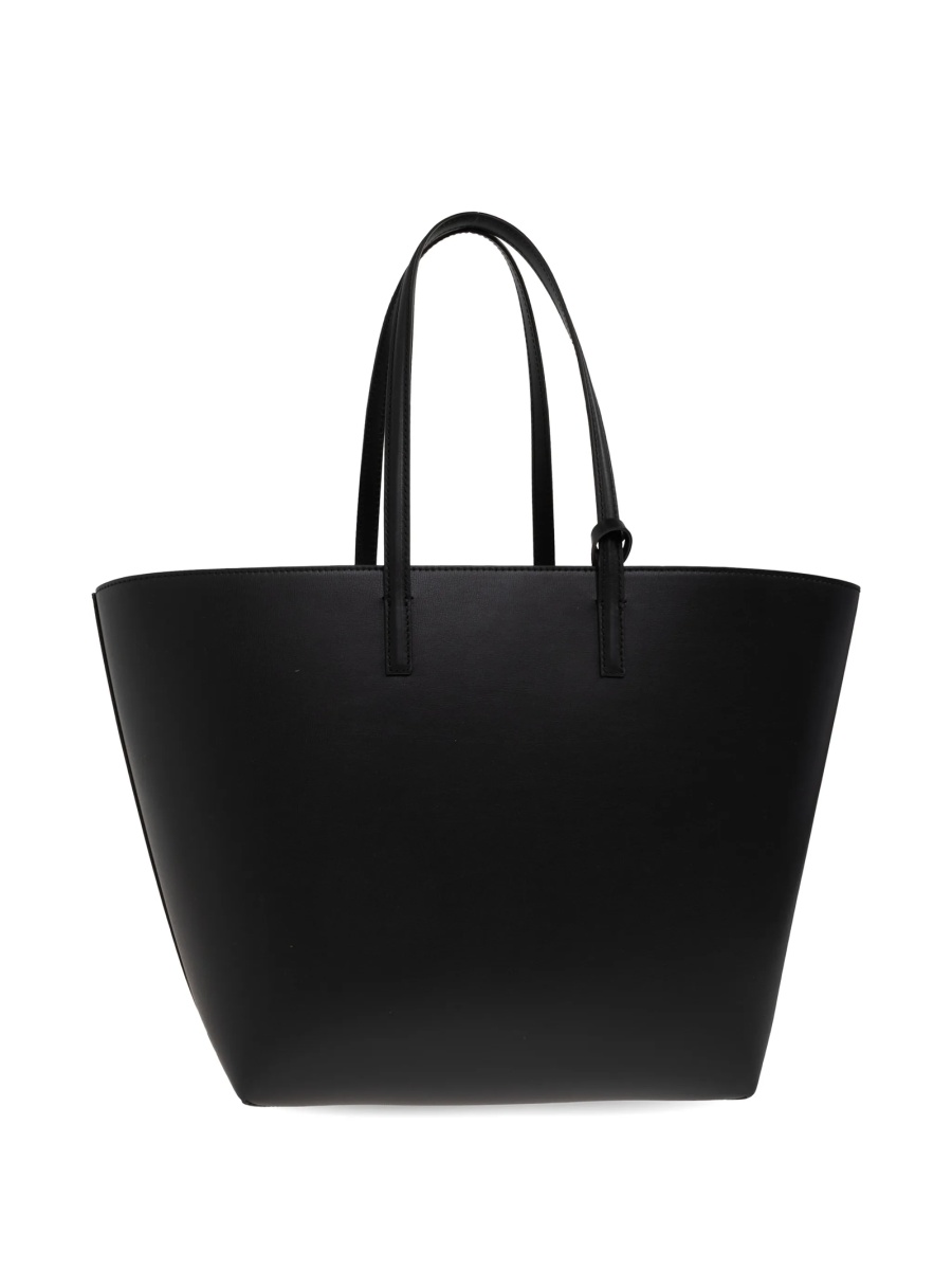 Geanta de mana Moncler neagra din piele - Img 3