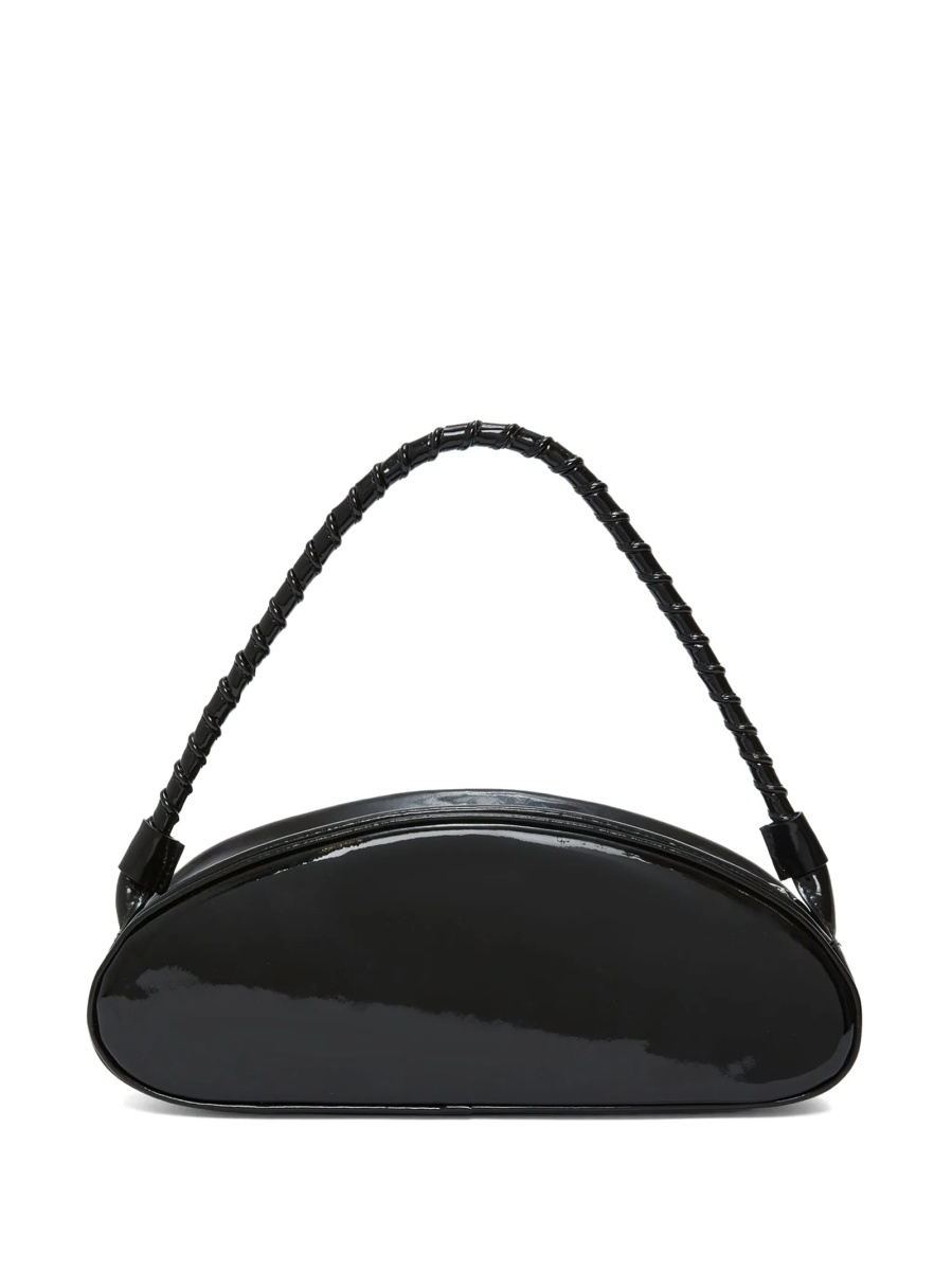 Geanta de mana MSGM neagra din piele - Img 2