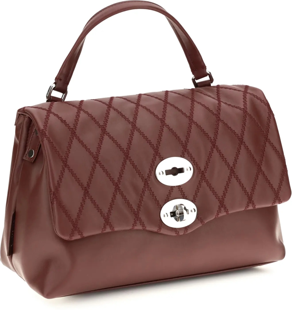 Geanta de mana Postina Tramè leather Top Handle Bag - Img 2