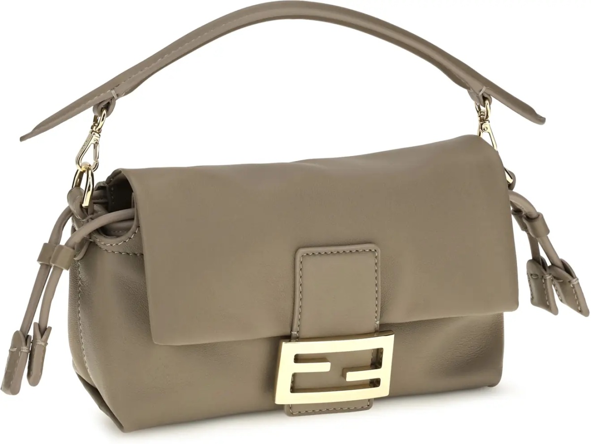 Geanta de mana Small Baguette soft nappa leather Handbag - Img 2