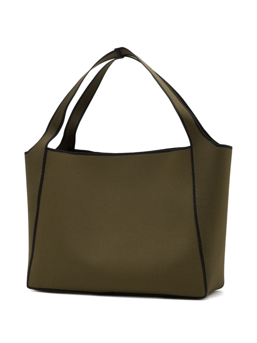Geanta de mana Stella McCartney verde din polyester si spandex/elastan - Img 2