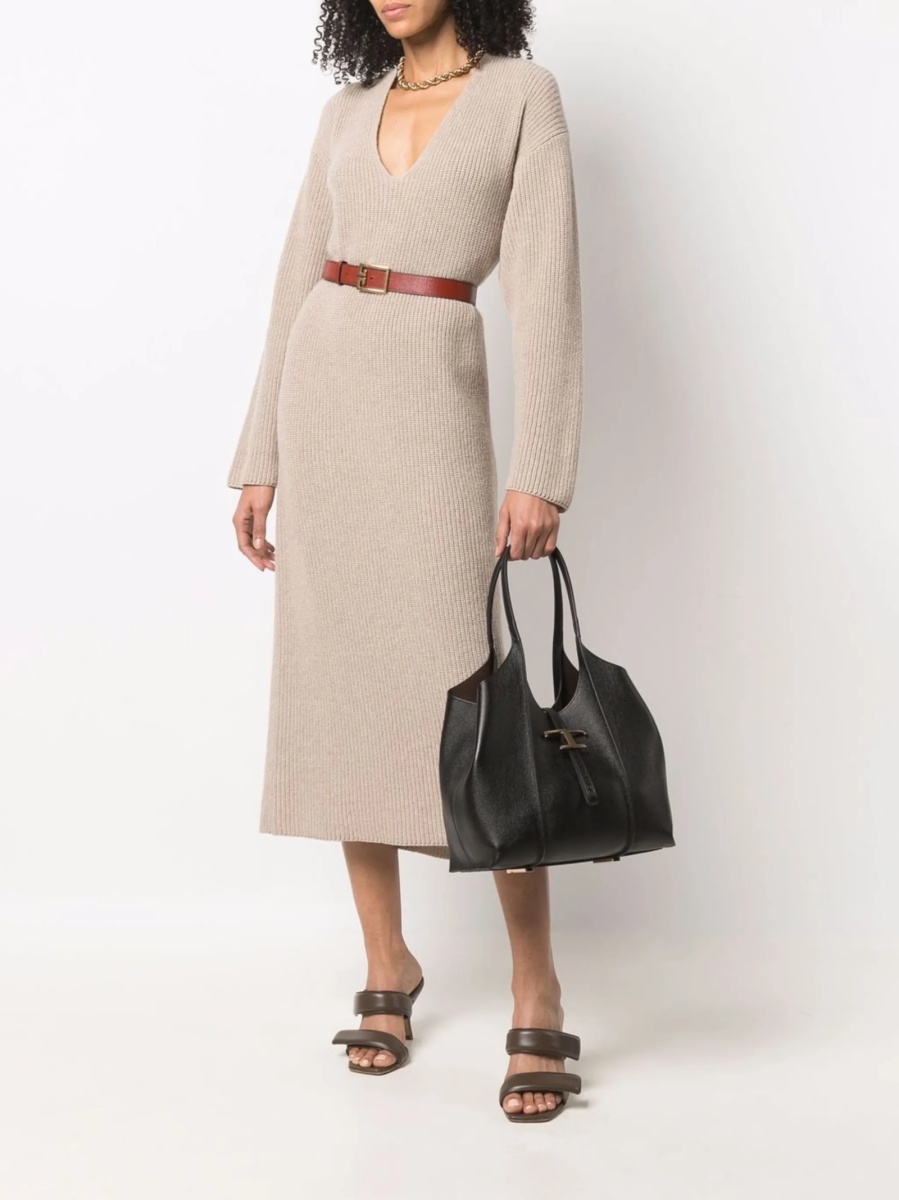 Geanta de mana TOD'S neagra din piele - Img 2