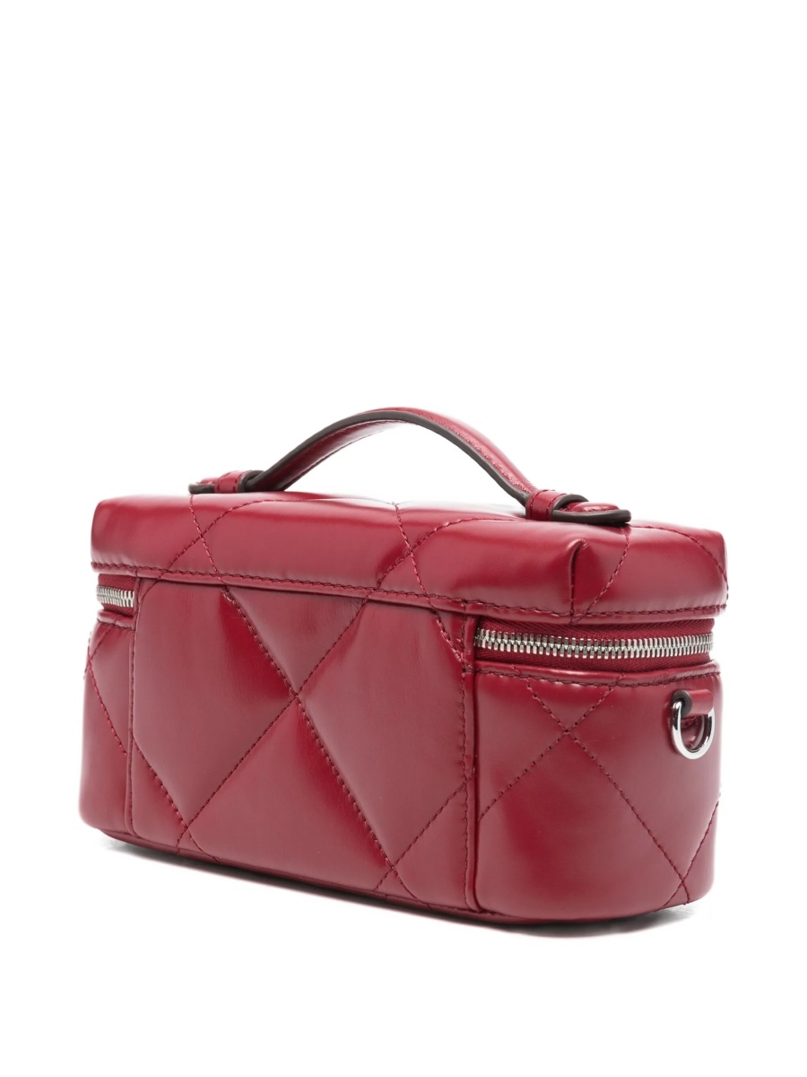 Geanta de mana Tory Burch rosie din piele - Img 3
