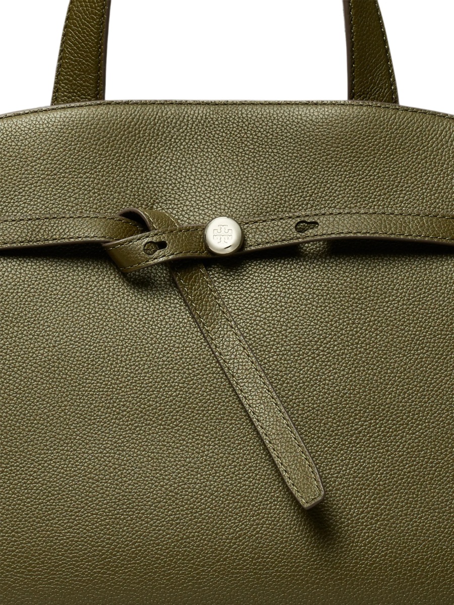 Geanta de mana Tory Burch verde din piele - Img 4
