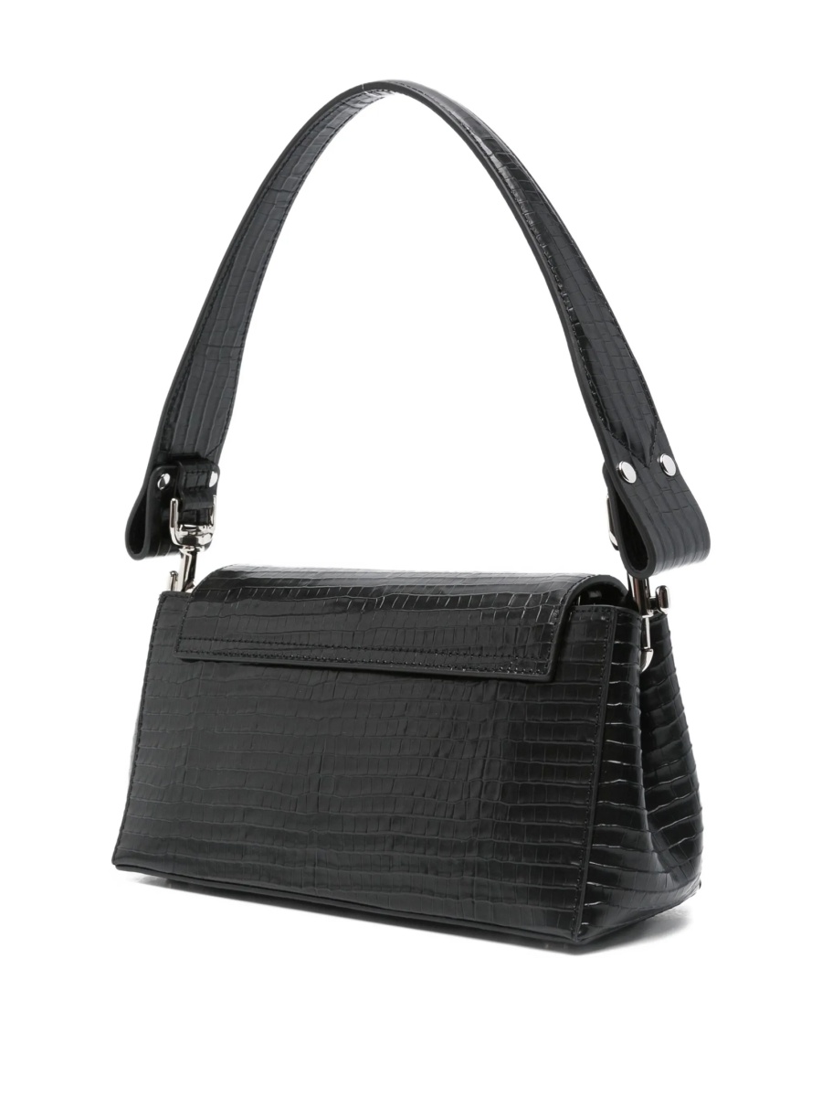 Geanta de mana Vivienne Westwood neagra din piele - Img 3