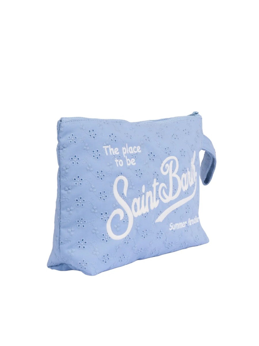 Geanta de umar ALINE SANGALLO L-COTTON MINI FLOWERS EMBRY 36 EMB - Img 2