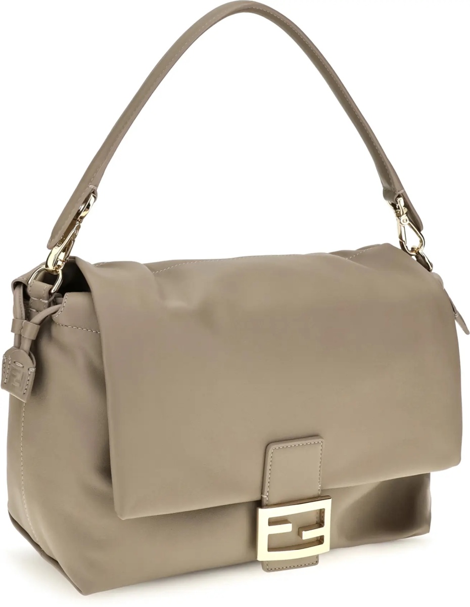 Geanta de umar Baguette Soft nappa leather Shoulder Bag - Img 2
