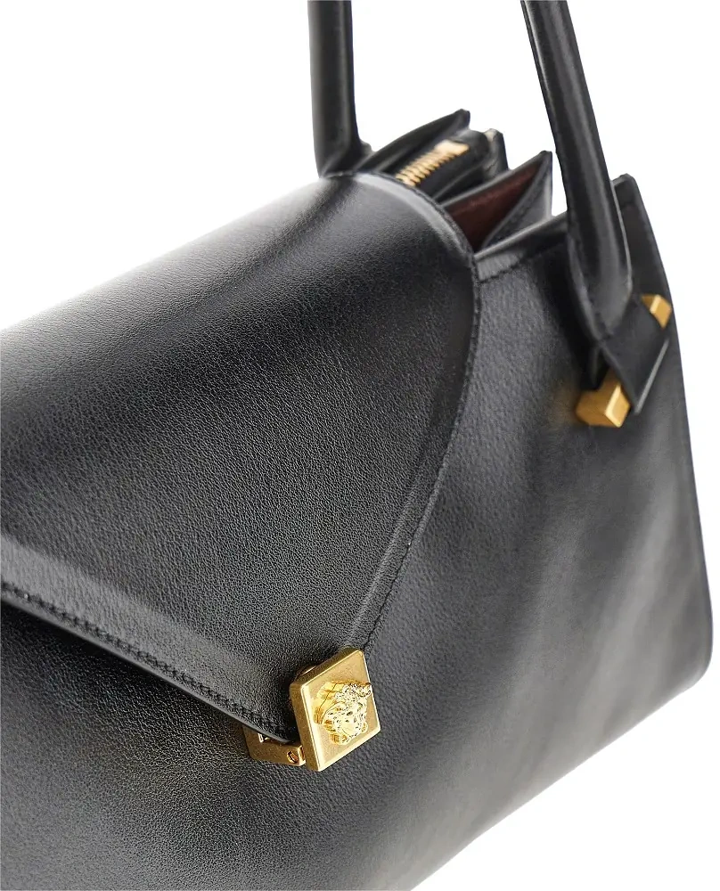 Geanta de umar Leather medium 'Severine' shoulder bag - Img 4