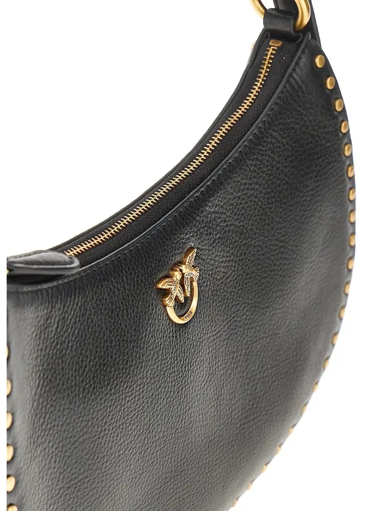 Geanta de umar Leather 'Mini Half Moon' shoulder bag - Img 4