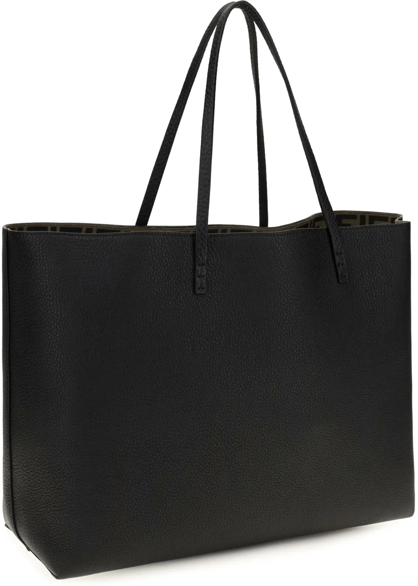 Geanta de umar Medium Roll Roman leather Shopping Bag - Img 2