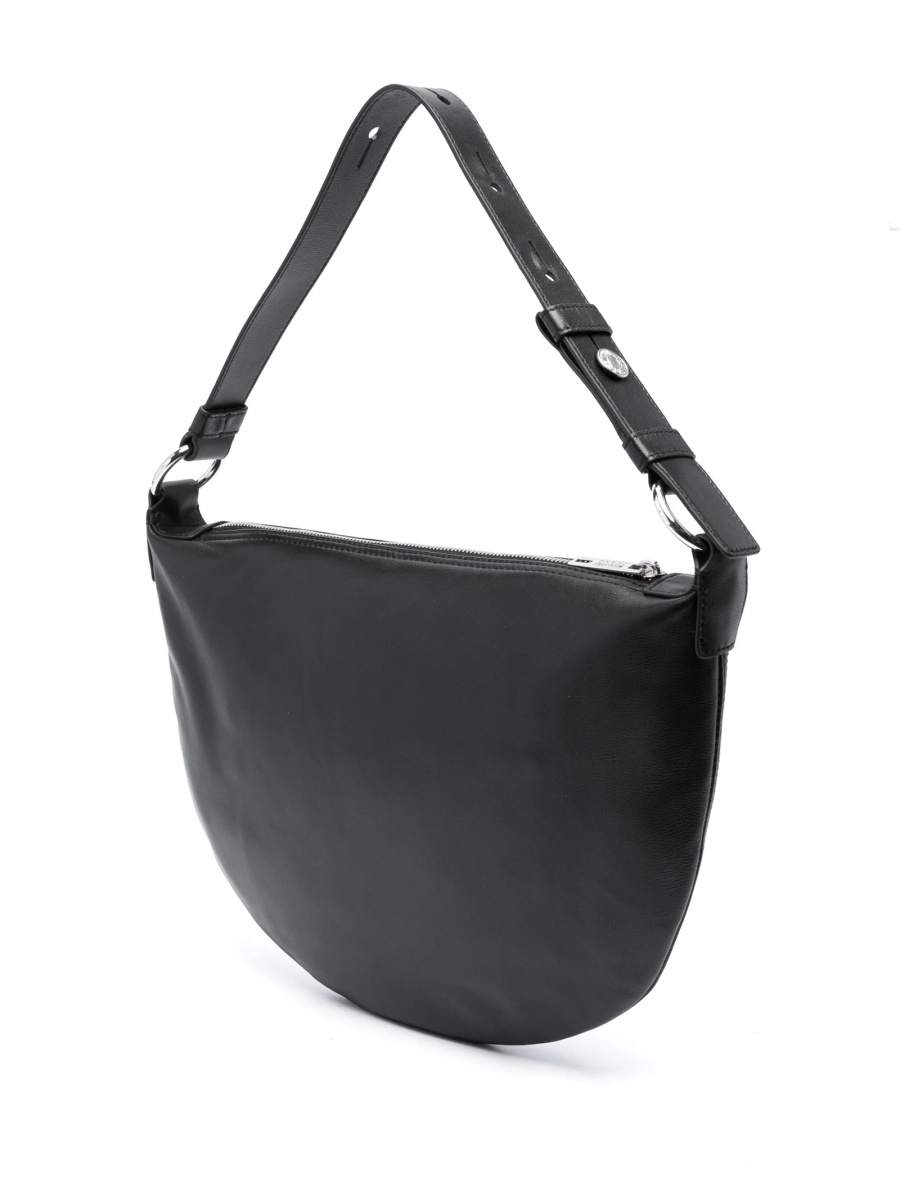 Geanta de umar MOSCHINO JEANS neagra din piele - Img 3