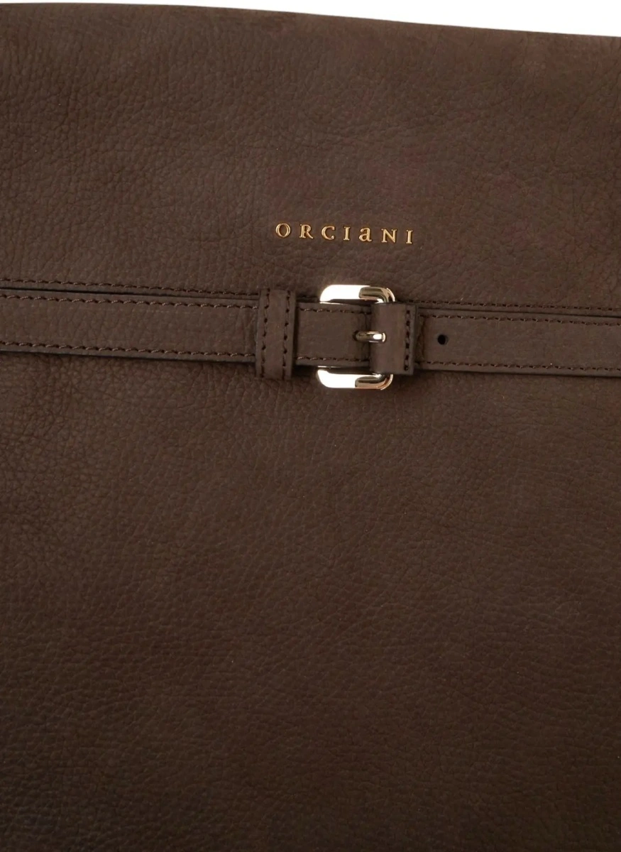 Geanta de umar Orciani maro 'Nab' - Img 4
