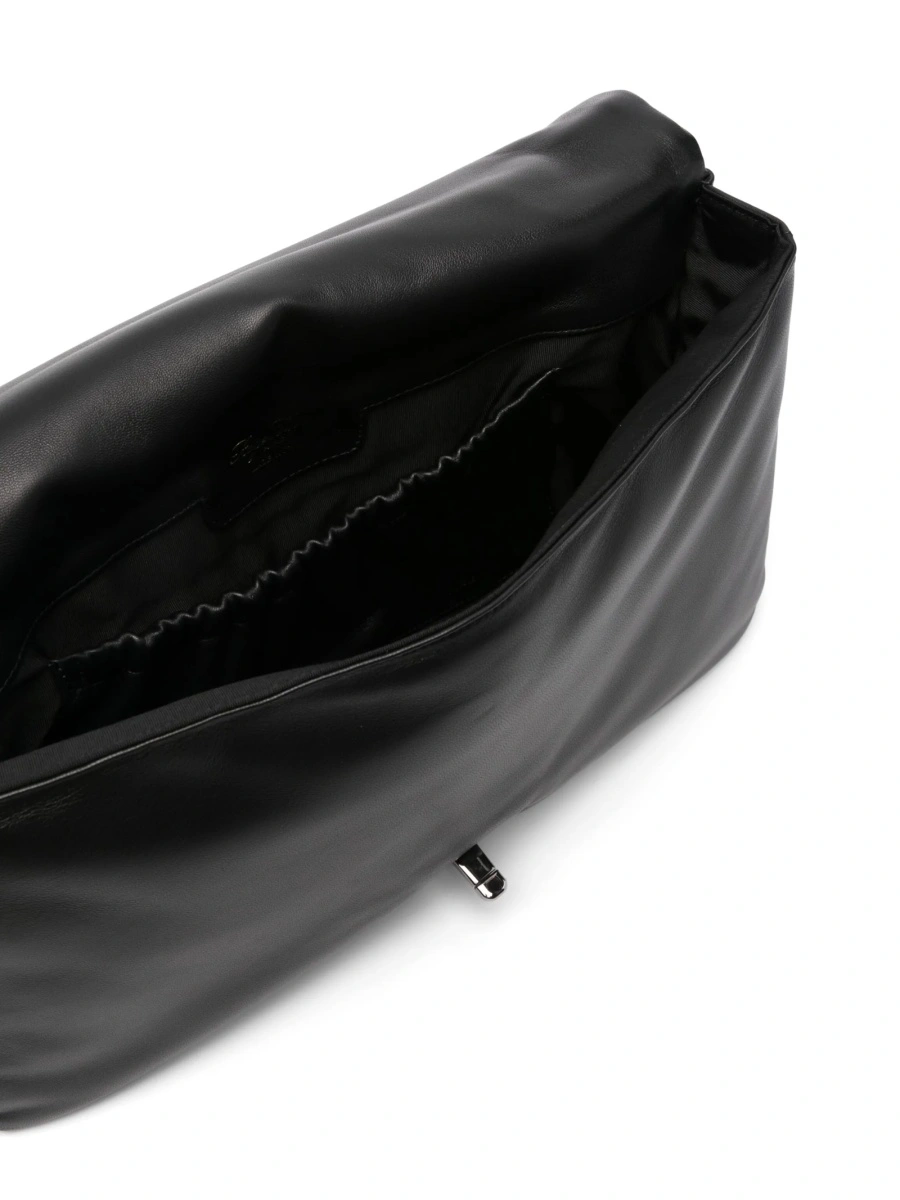 Geanta de umar Roger Vivier neagra din piele - Img 5