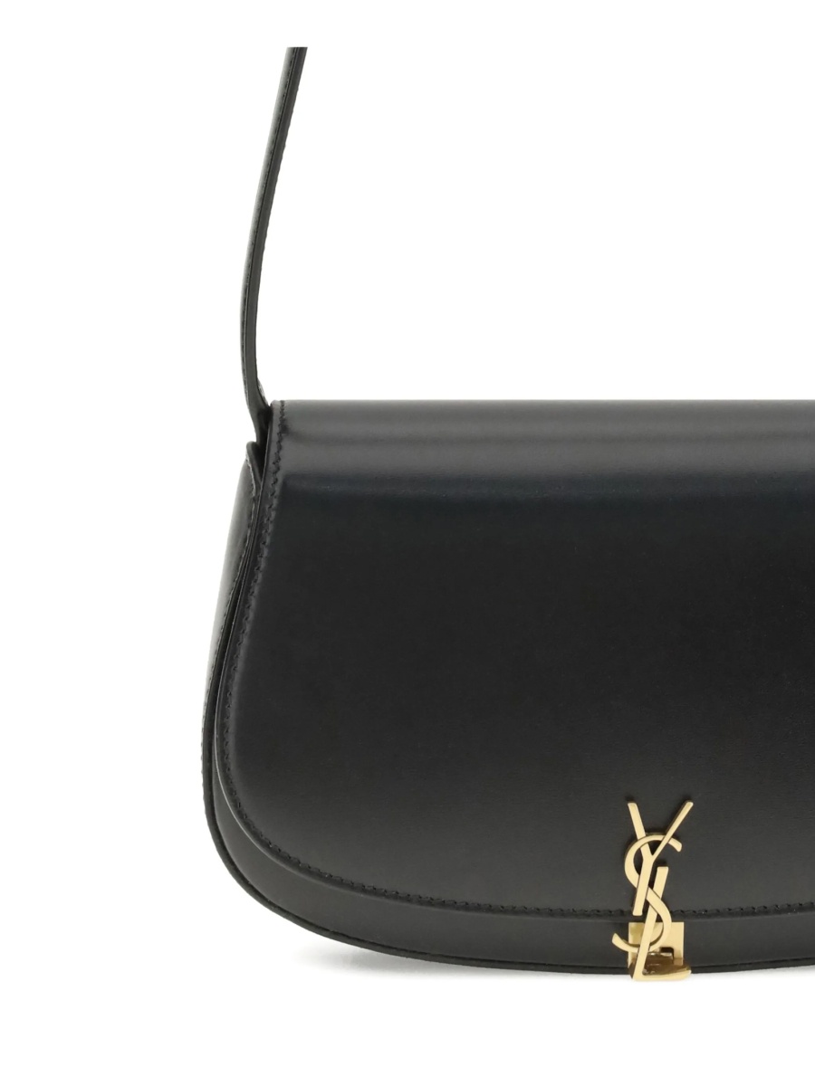Geanta de umar Saint Laurent neagra din piele - Img 5