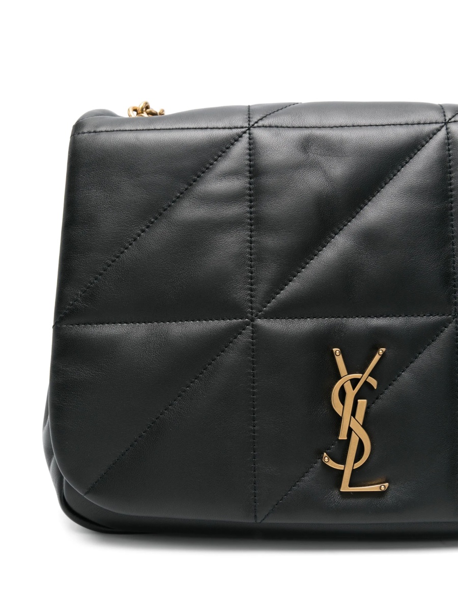 Geanta de umar Saint Laurent neagra din piele - Img 4
