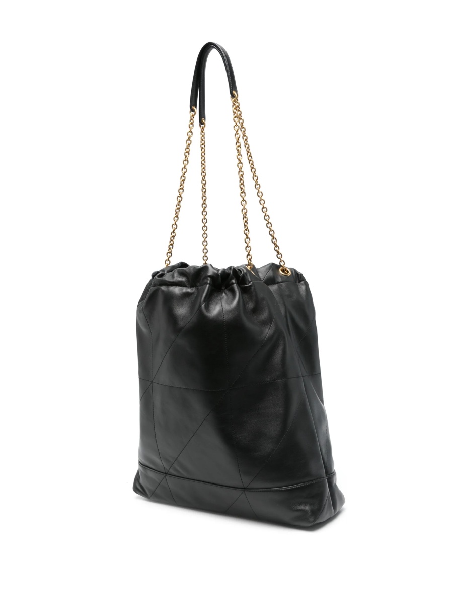 Geanta de umar Saint Laurent neagra din piele - Img 3