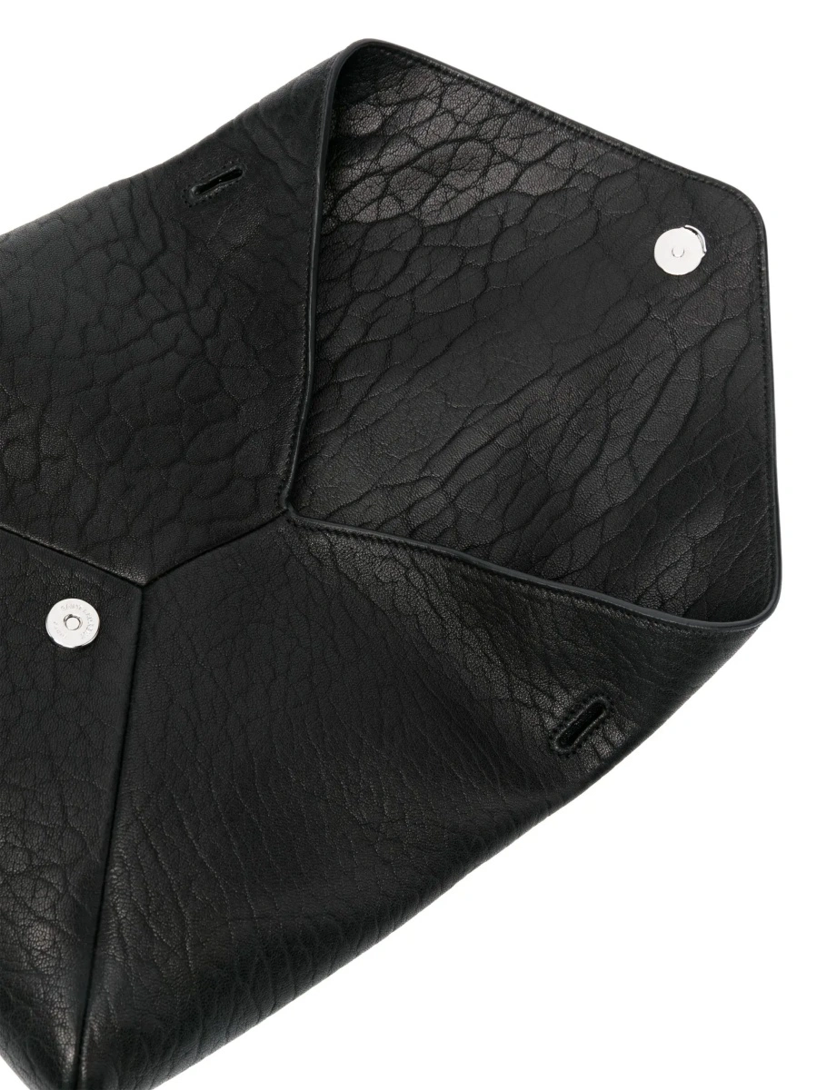 Geanta de umar Saint Laurent neagra din piele - Img 6