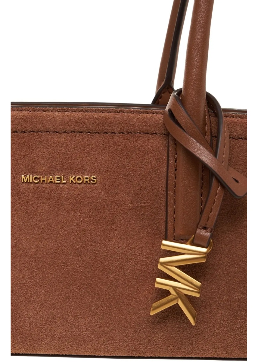 Geanta de umar Shoulder bag in suede - Img 4