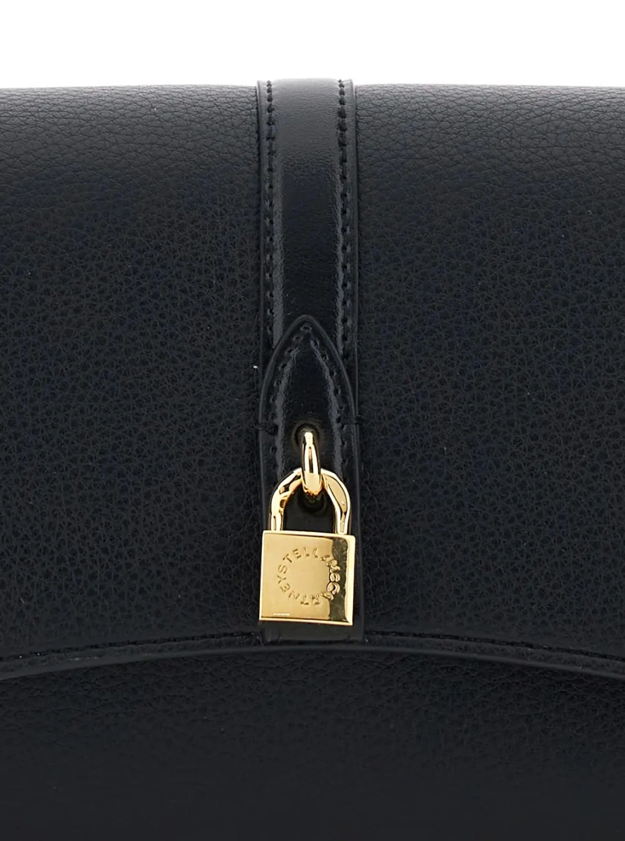 Geanta de umar Shoulder Bag 'Stella Ryder' with Logo Padlock Detail on the Front in Black Ecoleather for Women - Img 3