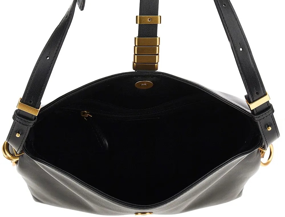 Geanta de umar Small Saddle Baguette leather bag - Img 3