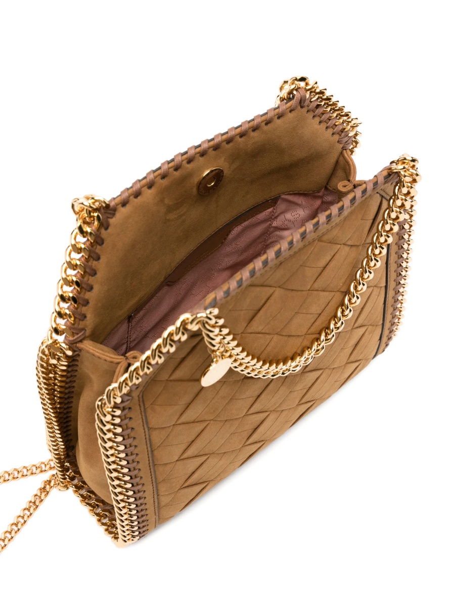 Geanta de umar Stella McCartney falabella maro din poliamida - Img 5